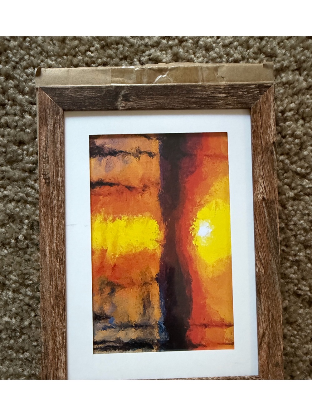 Rustic Wood Photo Frame 5x7 - Picture 3 of 5